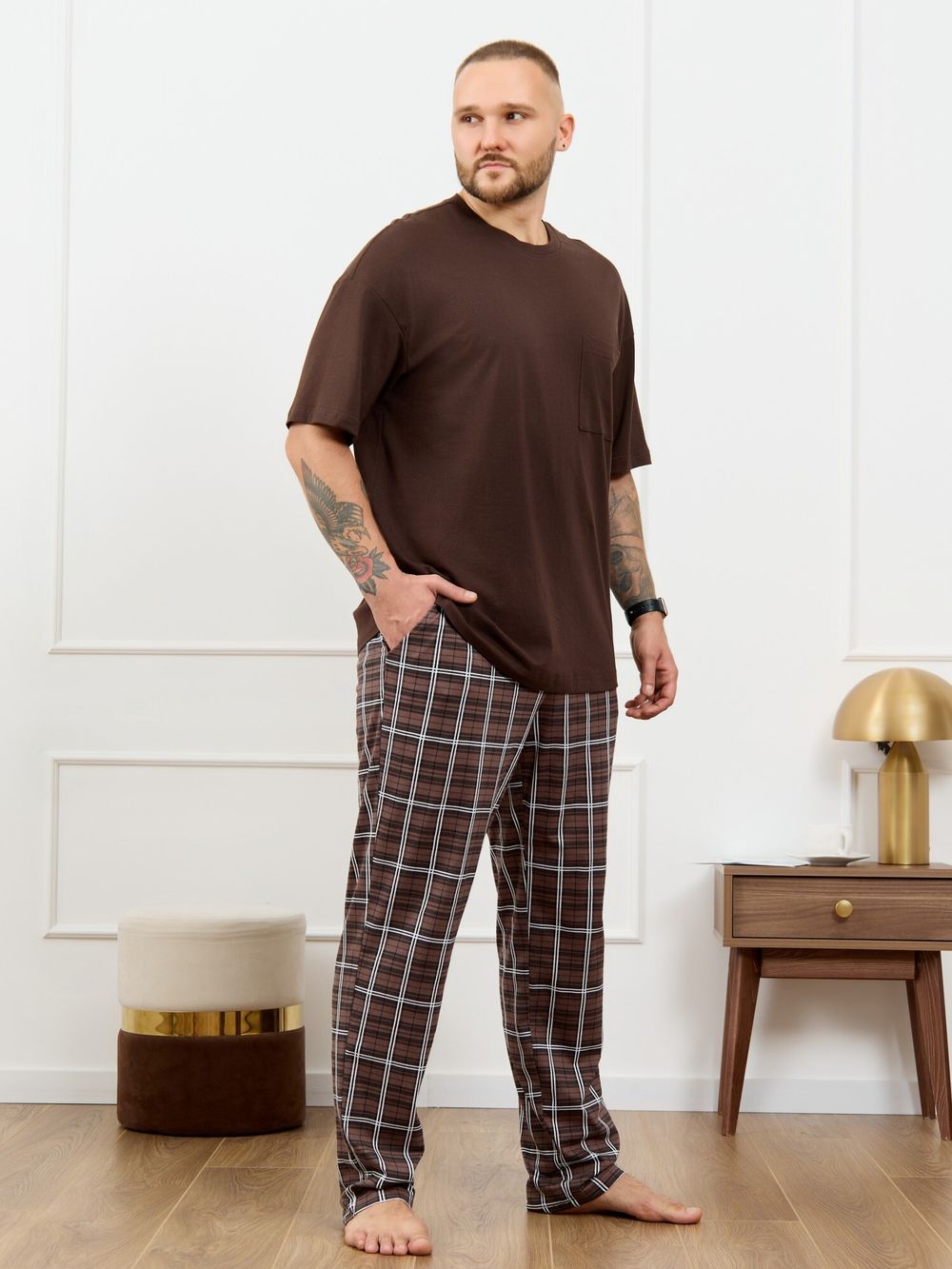 Костюм мужской Браун-3 Виотекс КОРИЧНЕВЫЙ