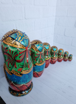 Матрешка "Сказка о золотом петушке" 7 мест