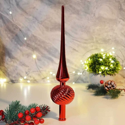 Макушка "Пика" 28см, цвет красный глянец, 28AD1-1