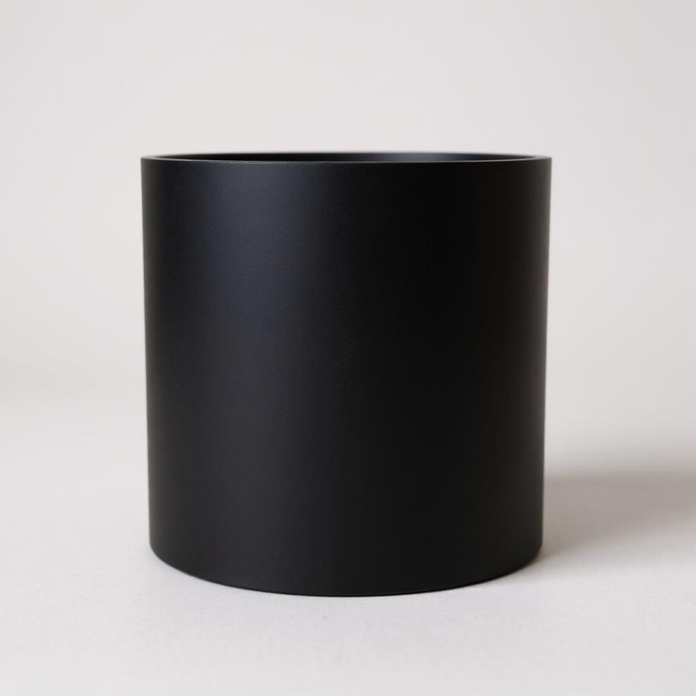 Шляпная коробка без крышки и лент 24х25 см см Цвет; Черный.