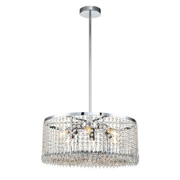 Люстра на штанге 6*E14 V000278 12005/6R Chrome хром Sfarzo Indigo