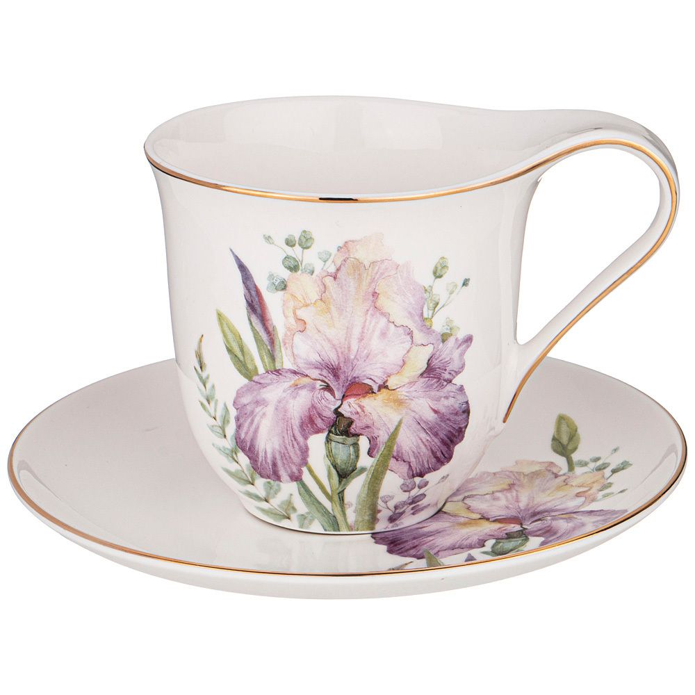ЧАЙНАЯ ПАРА LEFARD "IRISES" 275 МЛ (КОР.=24НАБ.)