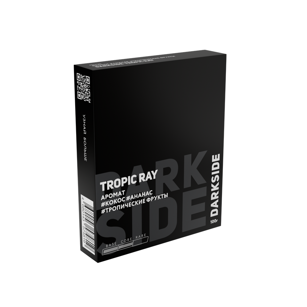 М. Табак для кальяна Dark Side &quot;Tropic Ray&quot; (Пина колада) 100гр