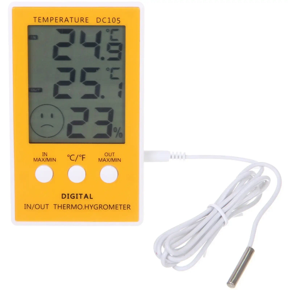 Термометр электронный наружный DC-105 (-40 +50 С)
