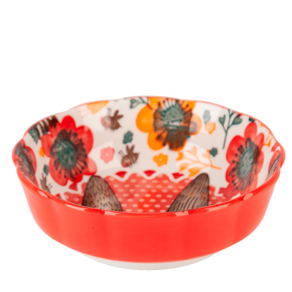 Салатник "Kawaii Forest.Bunny" d=15см. v=550мл.(фарфор) (min12) (транспортная упаковка)