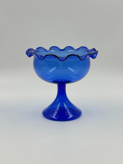 Ваза/конфетница синяя, Лауша