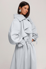 Тренч с капюшоном