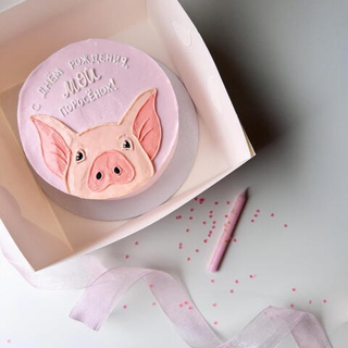 Бенто-торт «Мой поросенок»