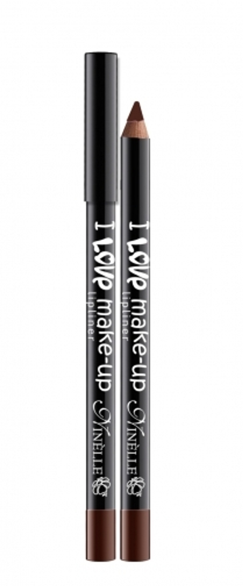Ninelle Карандаш для губ I Love Make-Up, тон №195, Холодный беж, 1,5 гр
