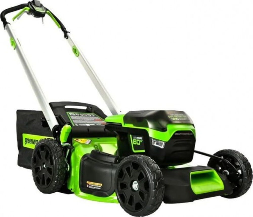 Газонокосилка аккумуляторная GREENWORKS GD60LM51SPK4 60V, самоходная, бесщеточная 2514307UB
