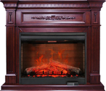 Каминокомплект Luxemburg - Темная вишня с очагом Symphony 30'' DF3020-EU