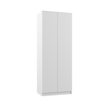 МС Мадера Шкаф ШМ2 800*2100*520 (лдсп белый)