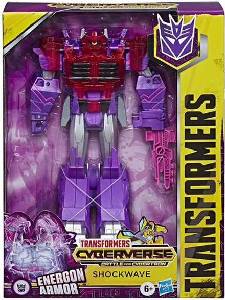 Фигурка Hasbro Transformers Cyberverse - Seria Ultimate Shockwave - Трансформер Шоквейв - Хасбро E7113
