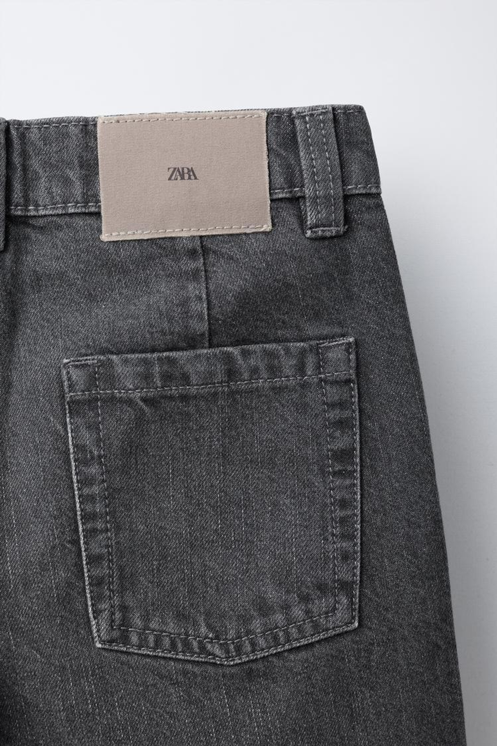 ZARA ДЖИНСЫ FLARE, МЯГКИЙ СЕРЫЙ