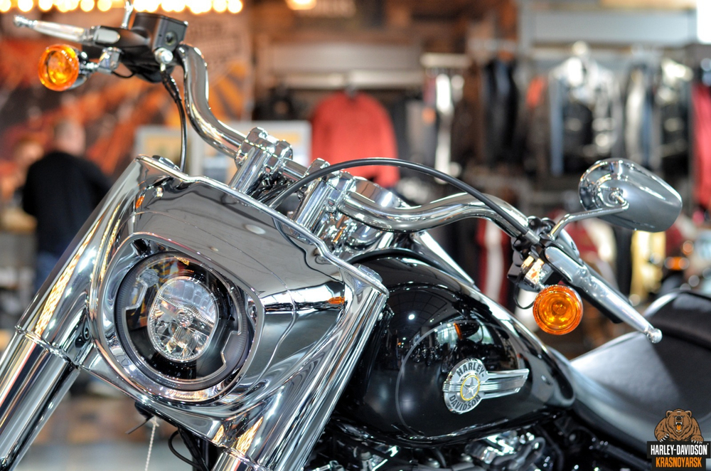 Fat Boy 114 FLFBS Harley Davidson Softail Vivid Black 2023 Harley Davidson
