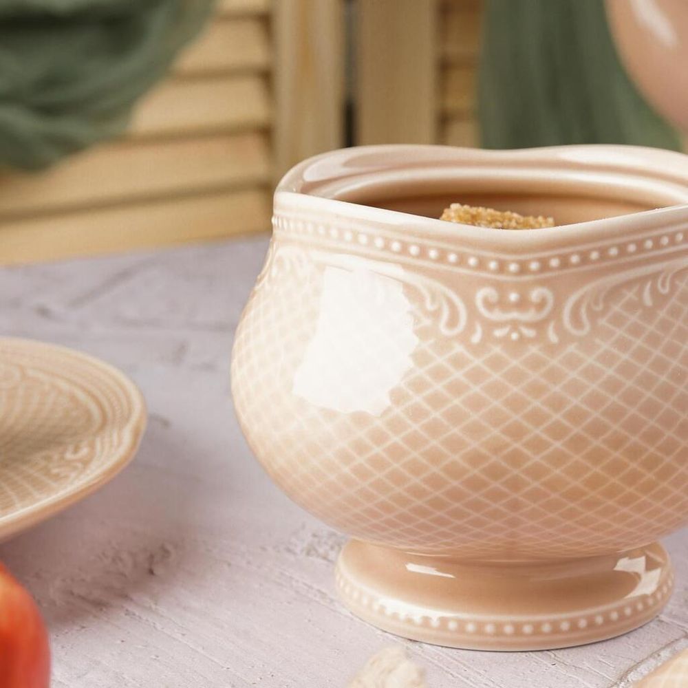 Сахарница 220 мл d 9,5 см h10 см Aristocrat Peach Tea Noble [1]