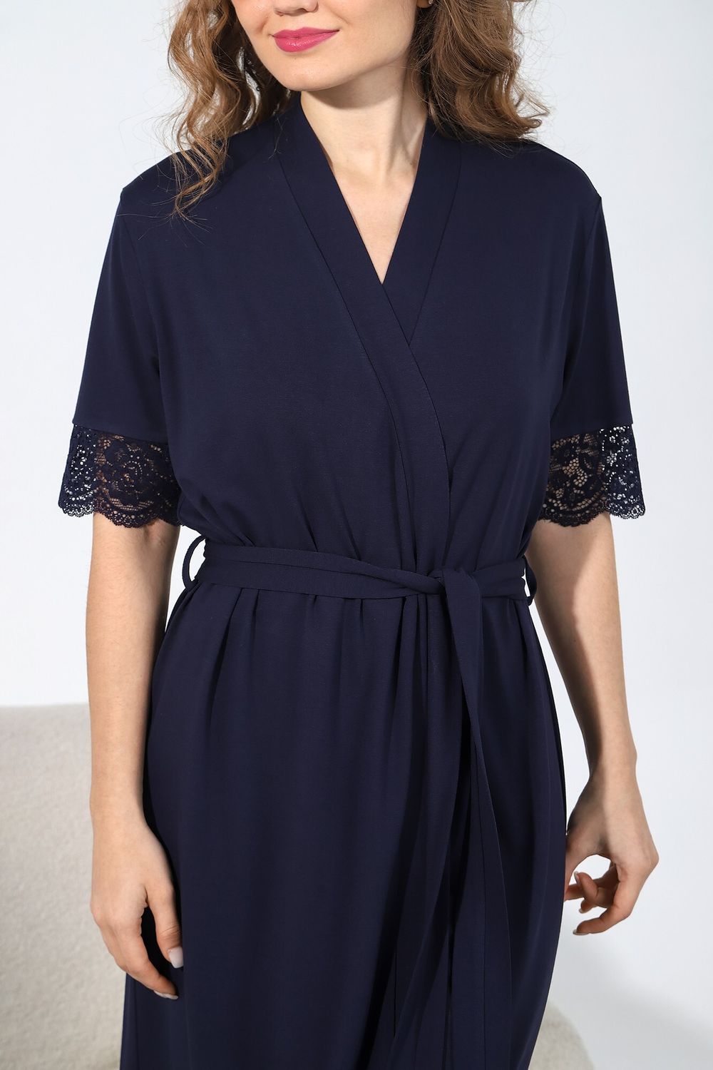 Халат Легенда-3 Виотекс ТЁМНО-СИНИЙ