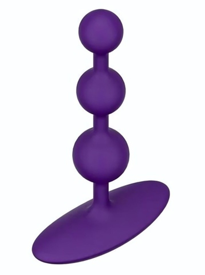 Фиолетовая анальная цепочка Romp Amp - 13,5 см. (Цвет: фиолетовый)