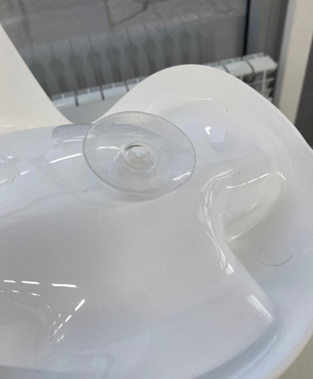 Горка для купания MOW baby "Slide" (белый/оливковый)