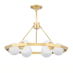 Люстра Cloyd KARASS C6 / Ø76 см - латунь (арт.10138)