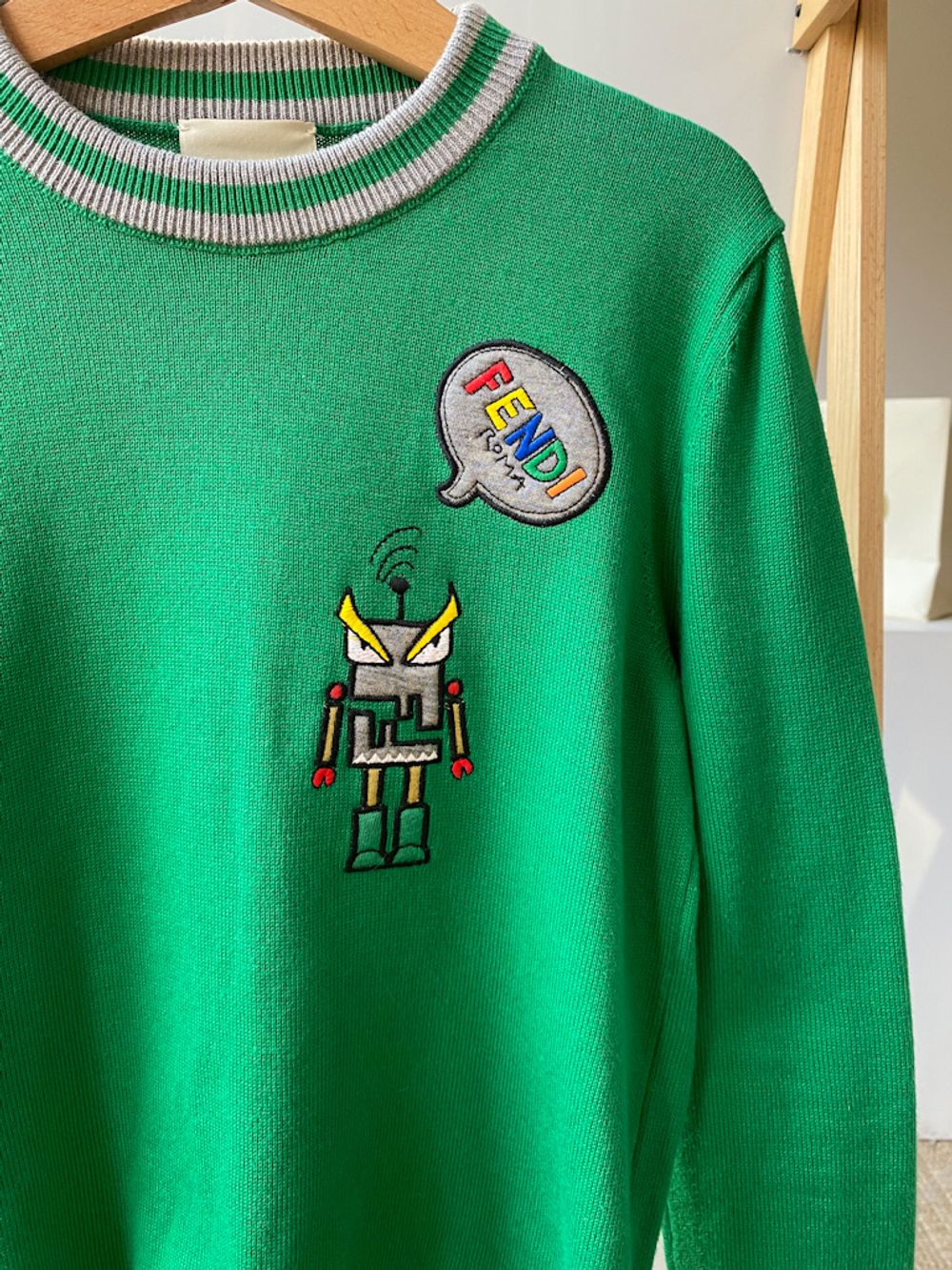 Хлопковый свитер Fendi, 116