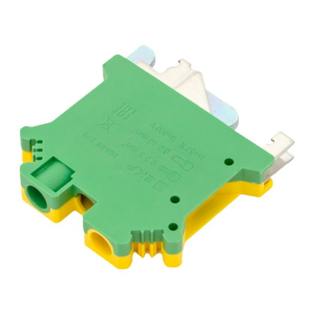 Клемма заземления винтовая UT 6 мм2 EKF (40.00 шт.)