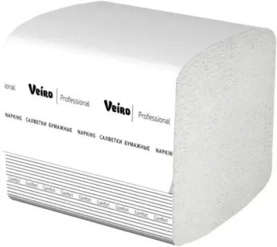VEIRO: Салфетки бумажные V 2сл 220л 16,2х21,0см белые NV211 / N4220
