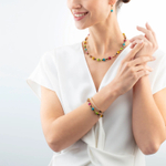 Серьги Coeur de Lion Multicolour Gold 4413/20-1516