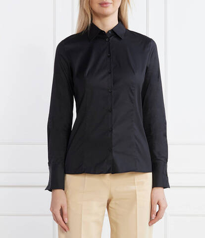 рубашка the fitted HUGO - черный(50416895)