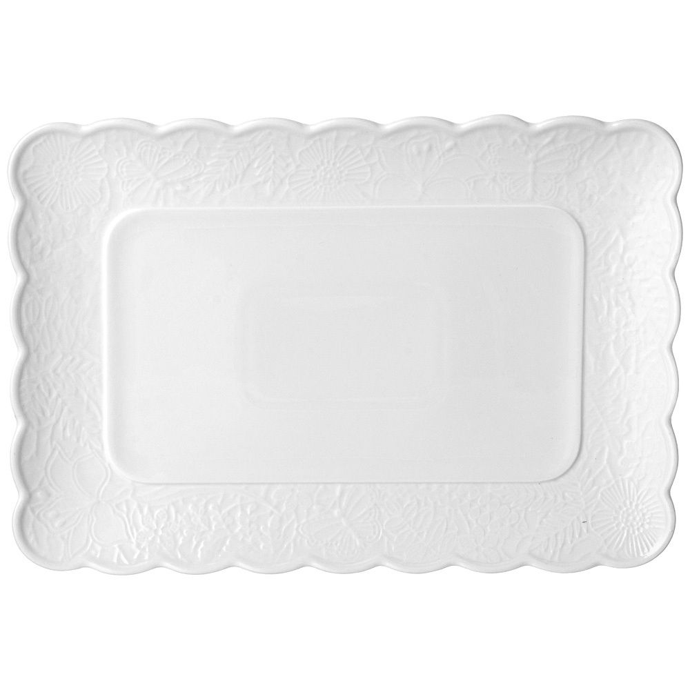 БЛЮДО ПРЯМОУГОЛЬНОЕ LEFARD "LACE" 30,5 СМ (КОР=32ШТ./МАЛ.УП.=2ШТ.)