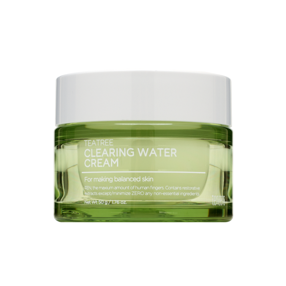 Крем для лица с экстрактом чайного дерева TENZERO Teatree Clearing Water Cream 50 мл