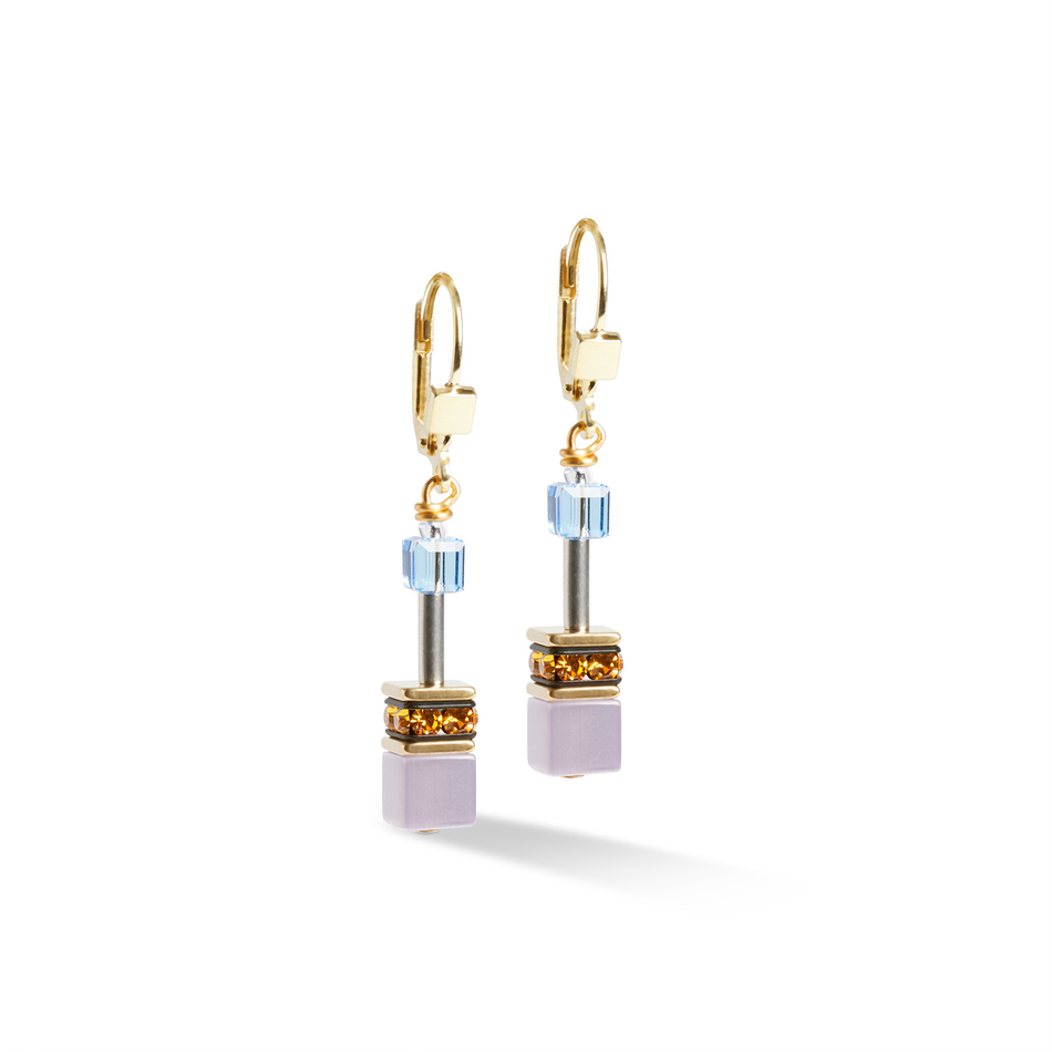 Серьги Coeur de Lion Multicolour Gold 2838/20-1516