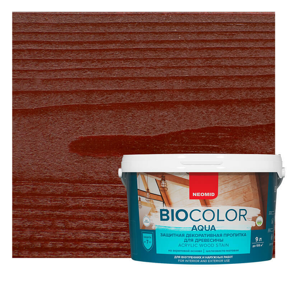 BIO COLOR aqua махагон (9л)