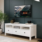 Тумба под ТВ Хемнэс Hemnes/ Кымор, 183х47х57 см, белый