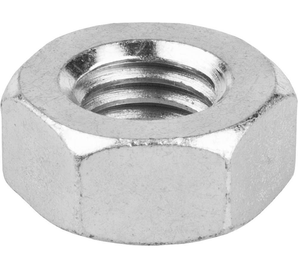 ЗУБР ГОСТ ISO 4032-2014, кл. пр. 6, M10, цинк, 5 кг, шестигранная гайка (303550-10)