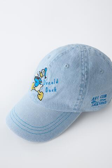 ZARA КЕПКА PATO DONALD © DISNEY, ГОЛУБОЙ