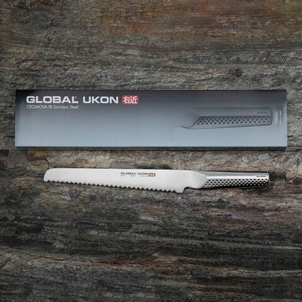 Столовый нож Global, Global Ukon, нержавеющая сталь, серебристый · арт. fabr GU-03