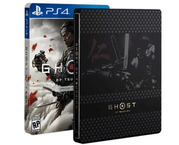 PS4 Ghost of Tsushima Специальное издание (Новый, Полностью на русском языке, CUSA-13323)