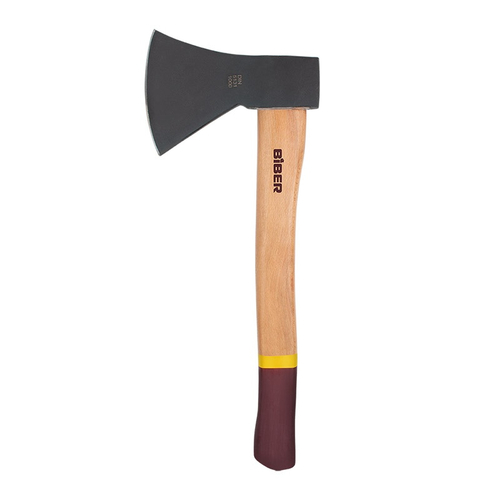 Топор 1000г, кованый, дер.рукоятка, "Премиум", БИБЕР 85113---