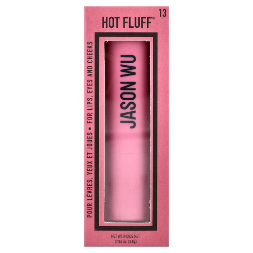 Jason Wu, Hot Fluff®, 13 шт., клубника со сливками, 3,8 г (0,134 унции)