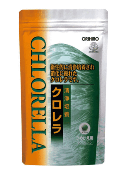 Хлорелла (Chlorella), 900 таблеток «ОРИХИРО»