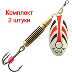 Блесна вертушка VELTIC 7,0g, лепесток № 1, цвет 02