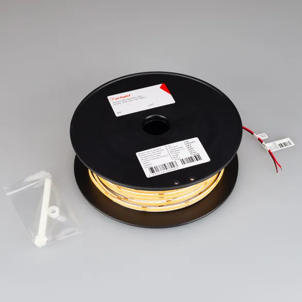 Светодиодная лента COB-X320-8mm 48V Warm2700 (8 W/m, IP20, 50m PRO REEL) (Arlight, -) 043242