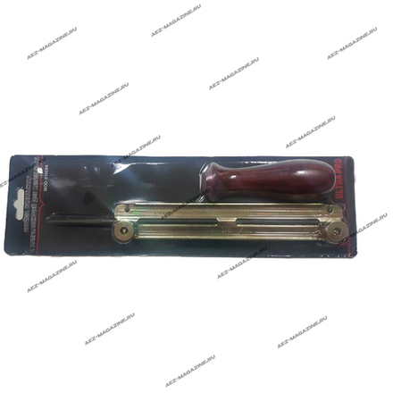 обойма напильника с направляющей для напильника диаметр 4,0 мм серия Ultra Pro с деревянной ручкой