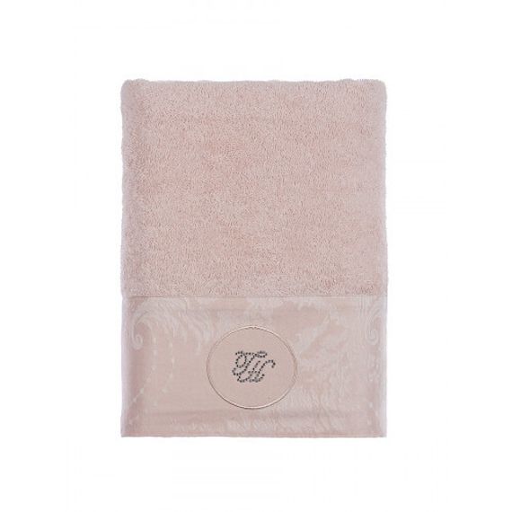 Набор полотенец Tivolyo Grant (пудра) 2 предмета ТIVOLYO HOME Турция