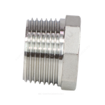 Заглушка сталь нерж Ду 40 (1 1/2") НР Benarmo