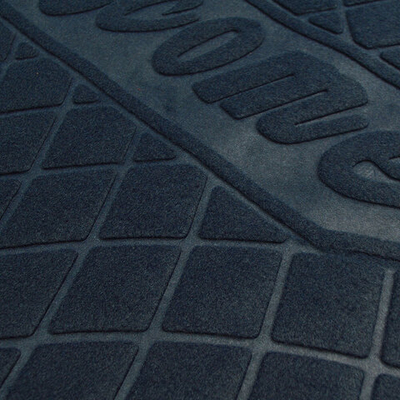 Коврик 80*120см придверный УЮТ Мультиколор прямоугольный, синий