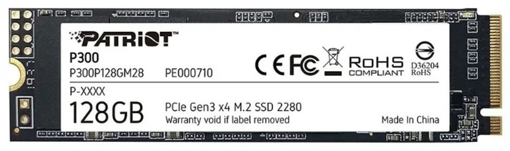 Patriot Memory P300P128GM28 128 GB Patriot Memory P300P128GM28 128 GB