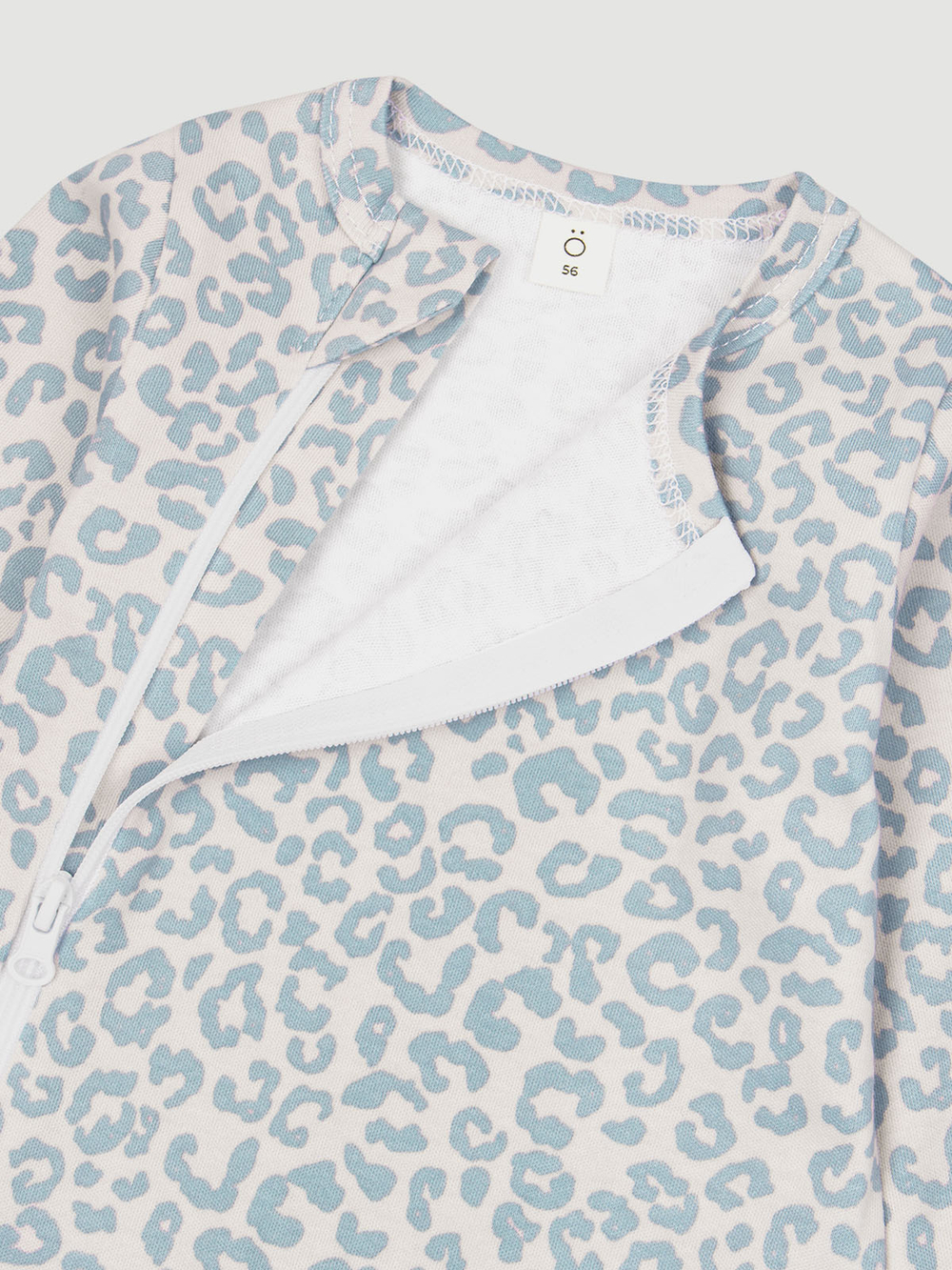 Комбинезон Mjölk Sleep and Play Blue Leopard