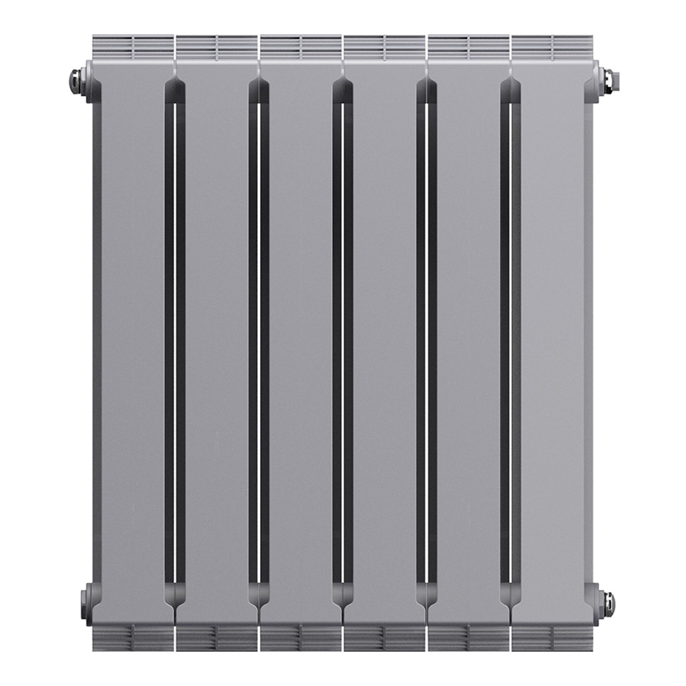 Радиатор биметаллический Royal Thermo PianoForte 500 Silver Satin 6 секций